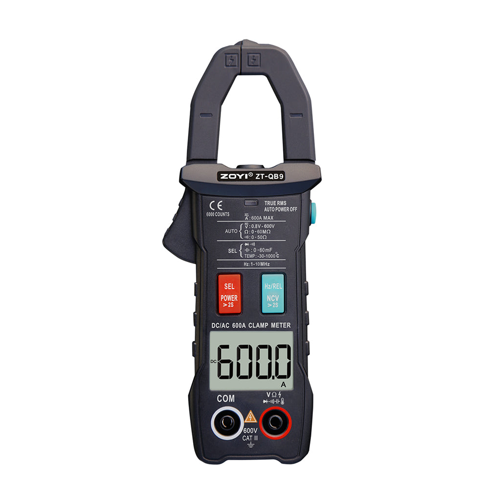 ZOYI ZT-QB1 Digital Bluetooth Multimeter Clamp Meter 4000 Count True RMS DC/AC Voltage Tester AC Current Hz Capacitance Ohm