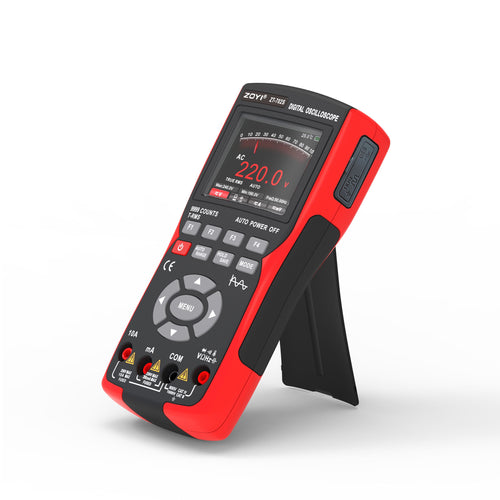 [AMZ FBA Shipping]  ZT-702S 2-in-1 Oscilloscope Multimeter with 2.8 Inch IPS Display,9999 Counts, Single Channel 10MHZ Bandwidth,48MSa/s High Real-time Sampling Rate,±400V Input Voltage,Measures Ohm-Volt-Tester (Copy)