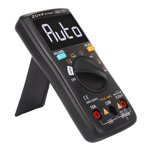 [AMZ FBA Shipping]  ZT-102A Digital multimeter auto ranging Multimeter Smart+Automatic Range 6000 Counts multimeter diode (Copy)