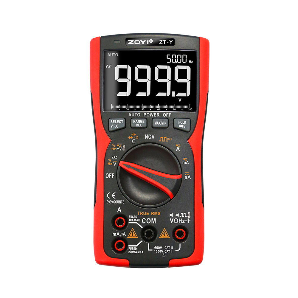 ZOYI ZT-Y Professional Digital Multimeter High-precision Auto Range NCV Multimetro VFC Micro Current Voltage Tester LCR Tester