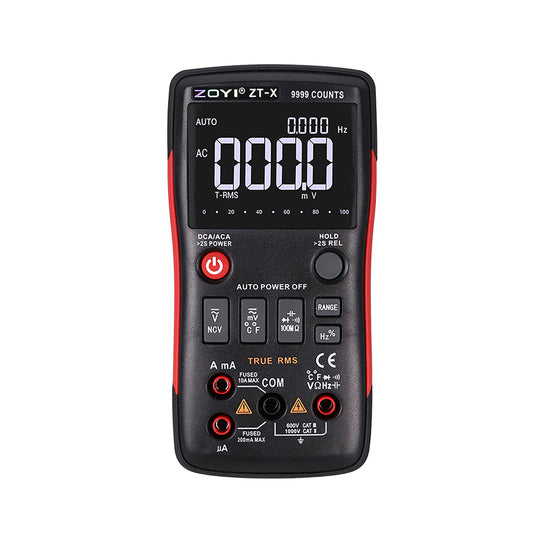 ZOYI ZT-X Digital Multimeter 9999 Counts High-precision Auto Range NCV Multimetro VFC Micro Current Voltage Tester LCR Tester