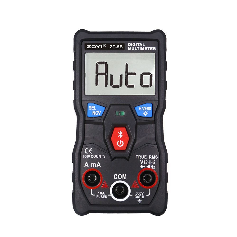 ZOYI ZT5B Professional Digital Multimeter AC/DC Ammeter Volt Ohm Tester Meter Multimetro With Thermocouple LCDBacklight Portable