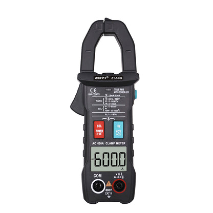 ZOYI 5BQ Digital Bluetooth Multimeter Clamp Meter 6000 Count True RMS DC/AC Voltage Tester AC Current Hz Capacitance Ohm