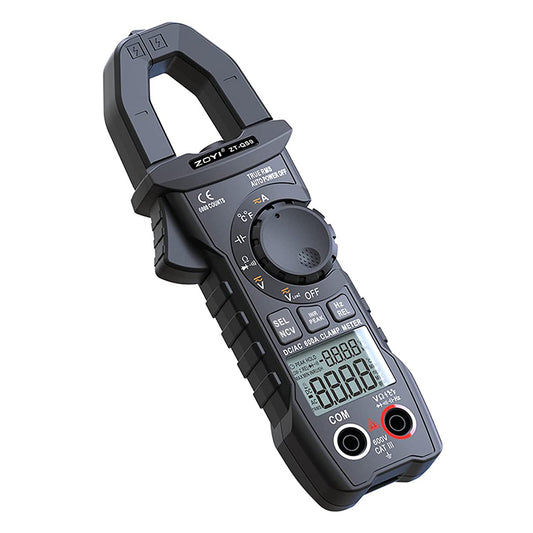 [AMZ FBA Shipping]  ZT-QS9 clamp Meter dc T-RMS 6000 Counts Multimeter Tester Measuring Starting Current The Clamp Multimeter AC DC Current Voltage Diode Tester Digital multimeter Tester Voltmeter diode Meter (Copy)